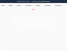 Tablet Screenshot of halleluyah.org
